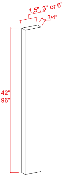 Accessories - Tall Filler - White - Slim Shaker