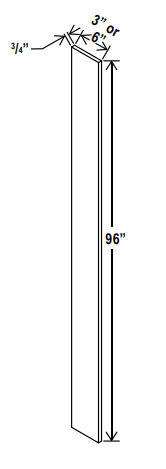 Accessories - Tall Filler - White - Aspen